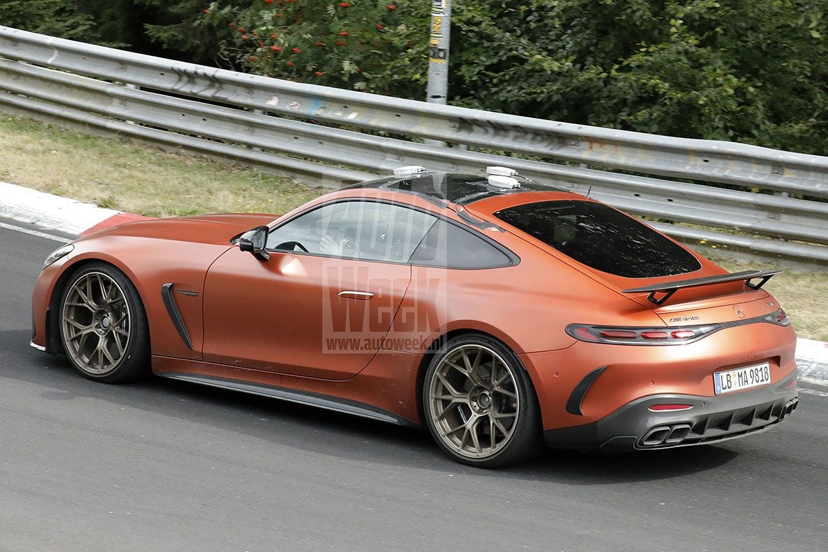 Mercedes-AMG GT autonoom ronderecord Nurburgring
