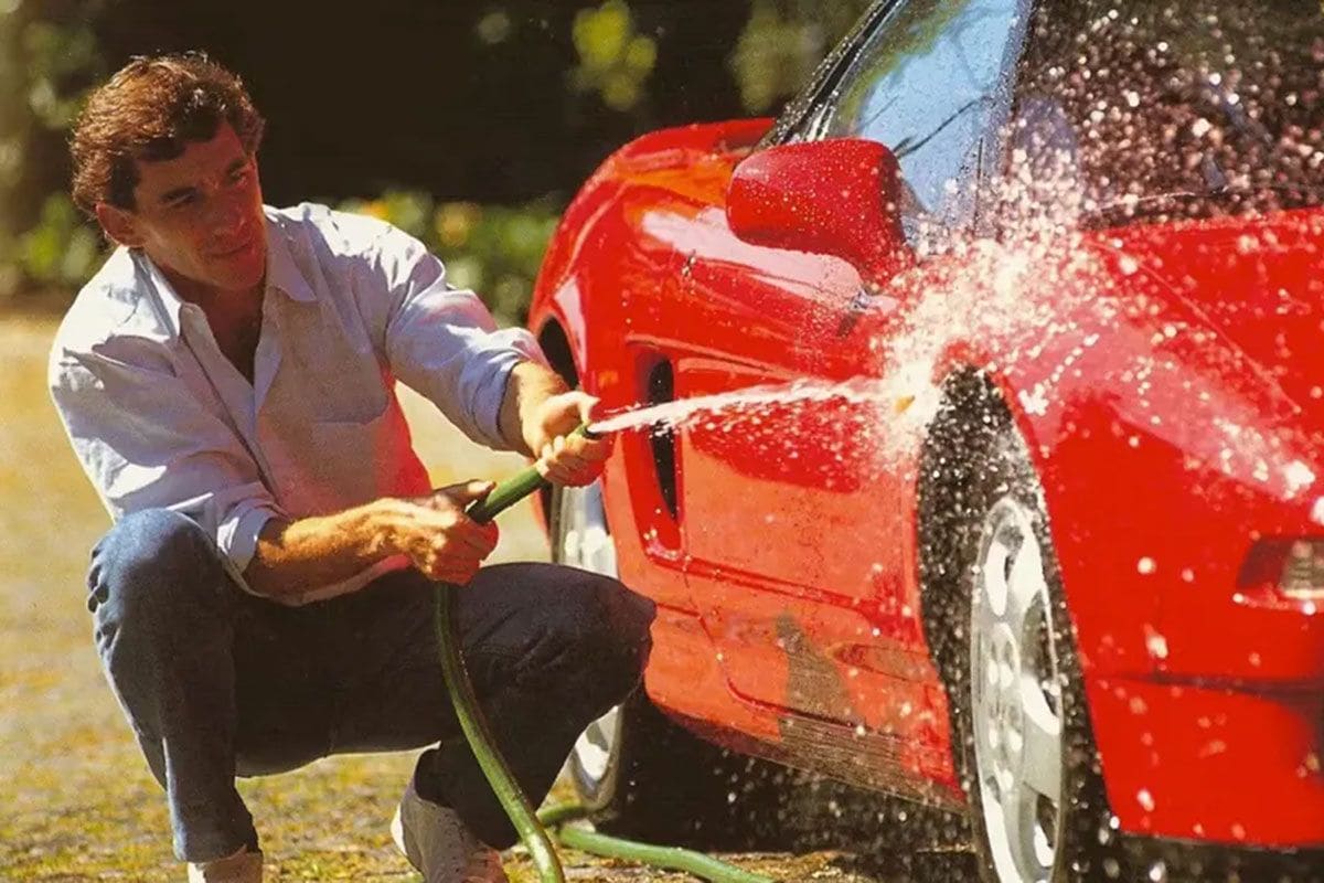 Ayrton Senna Honda NSX