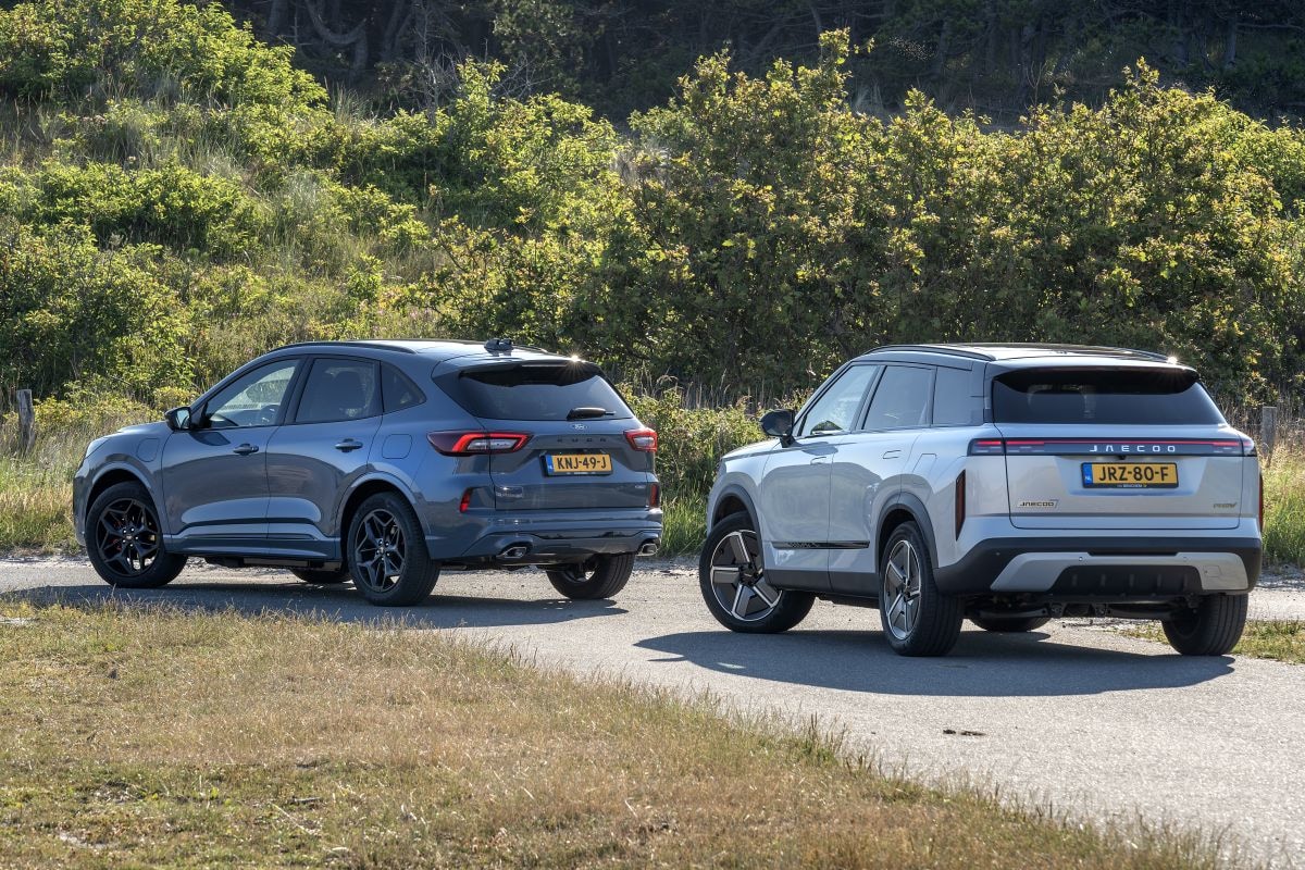 Jaecoo 7 vs Ford Kuga, plug-in hybrides, SUV, Chinees