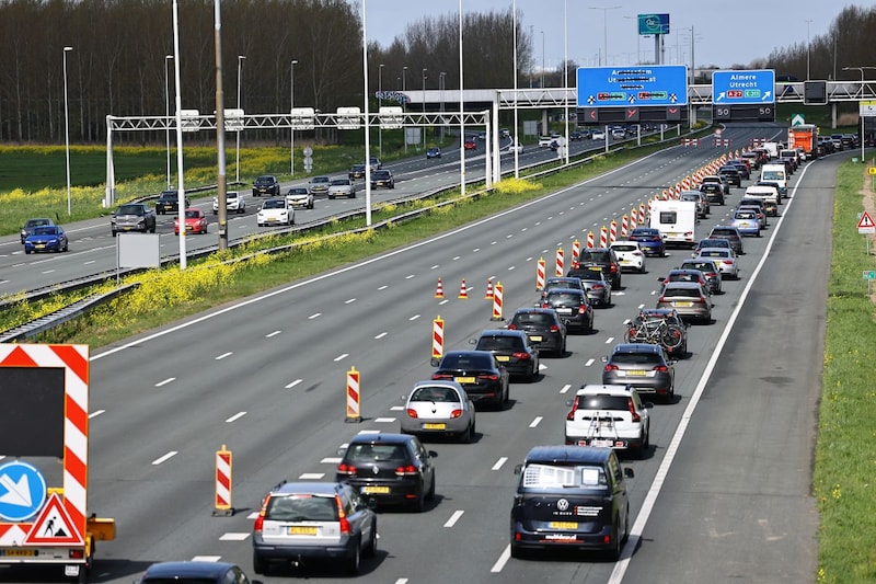 A2 vanaf maandag zes weken lang deels dicht, Rijkswaterstaat adviseert thuiswerken