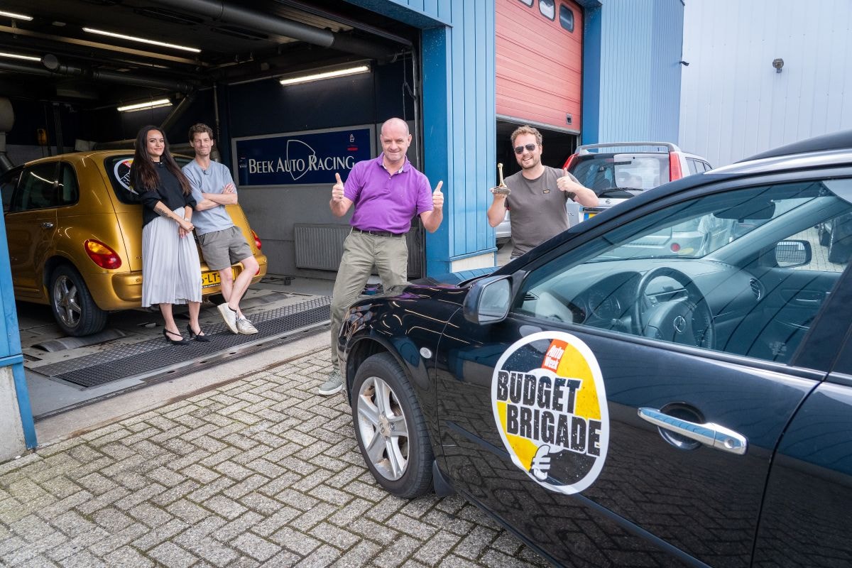 Budgetbrigade 2026 Mazda 6 en Chrysler PT Cruiser