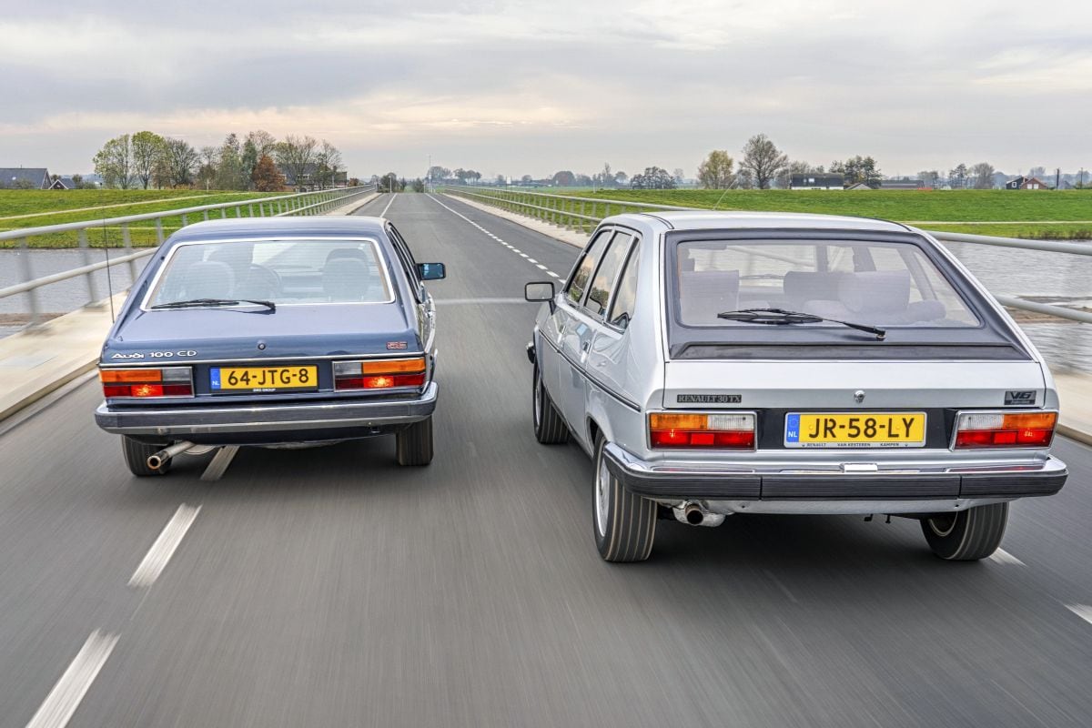 Audi 100 Avant en Renault 30 klassiekers