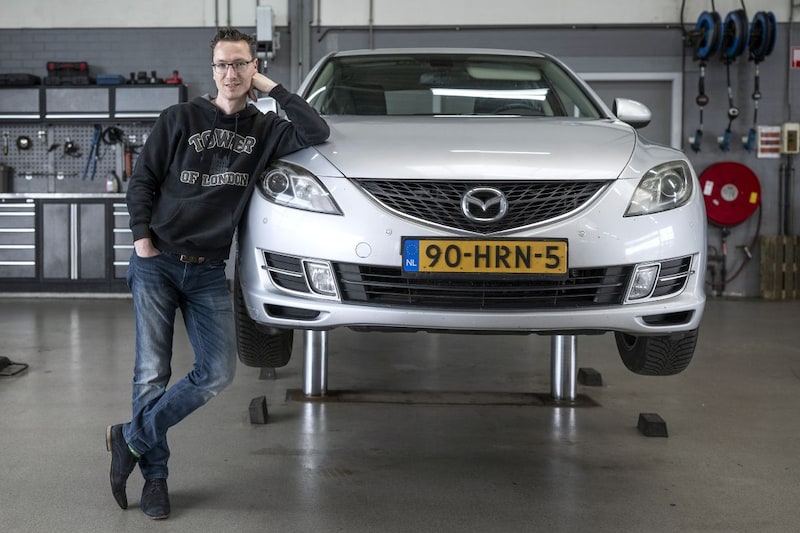Net toen Frits zijn Mazda 6 wilde opgeven voor Klokje Rond kwam zijn 6 met 6 ton niet door apk