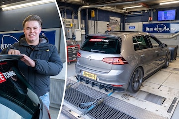 Volkswagen Golf GTI Performance op de rollenbank