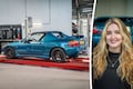 Honda CRX del Sol in klokje rond