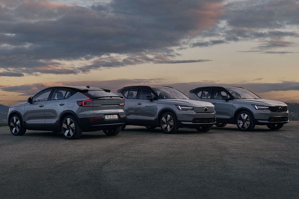 Volvo EX40, XC40 en EC40