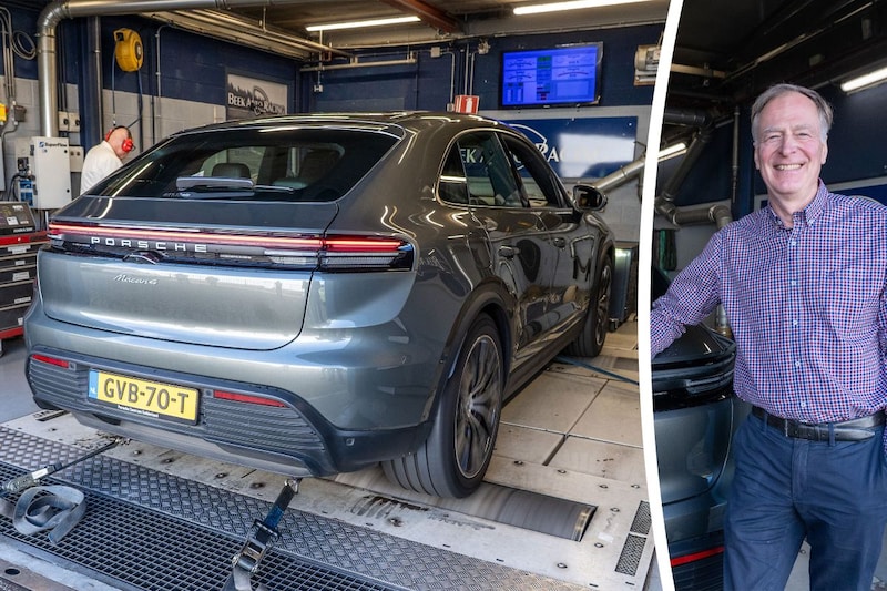 De Porsche Macan van Onno (63) zorgt voor problemen op de rollenbank: 'Het is één vlakke bodem'