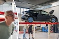 Toyota Prius in klokje rond