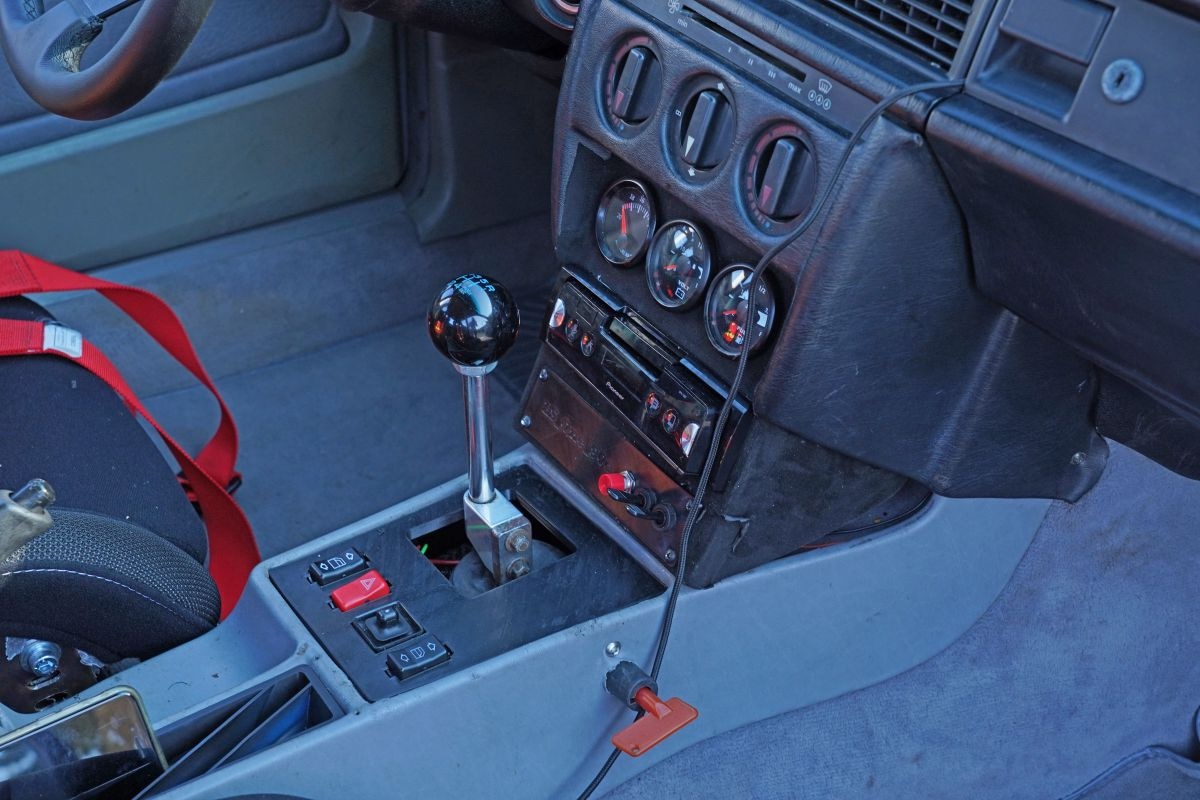 Mercedes 190 met Corvette motor