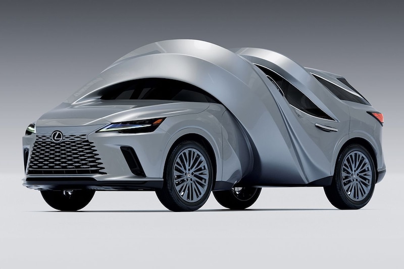 Lexus RX en RZ: uitgerekt, verdraaid en niet meer rijdbaar