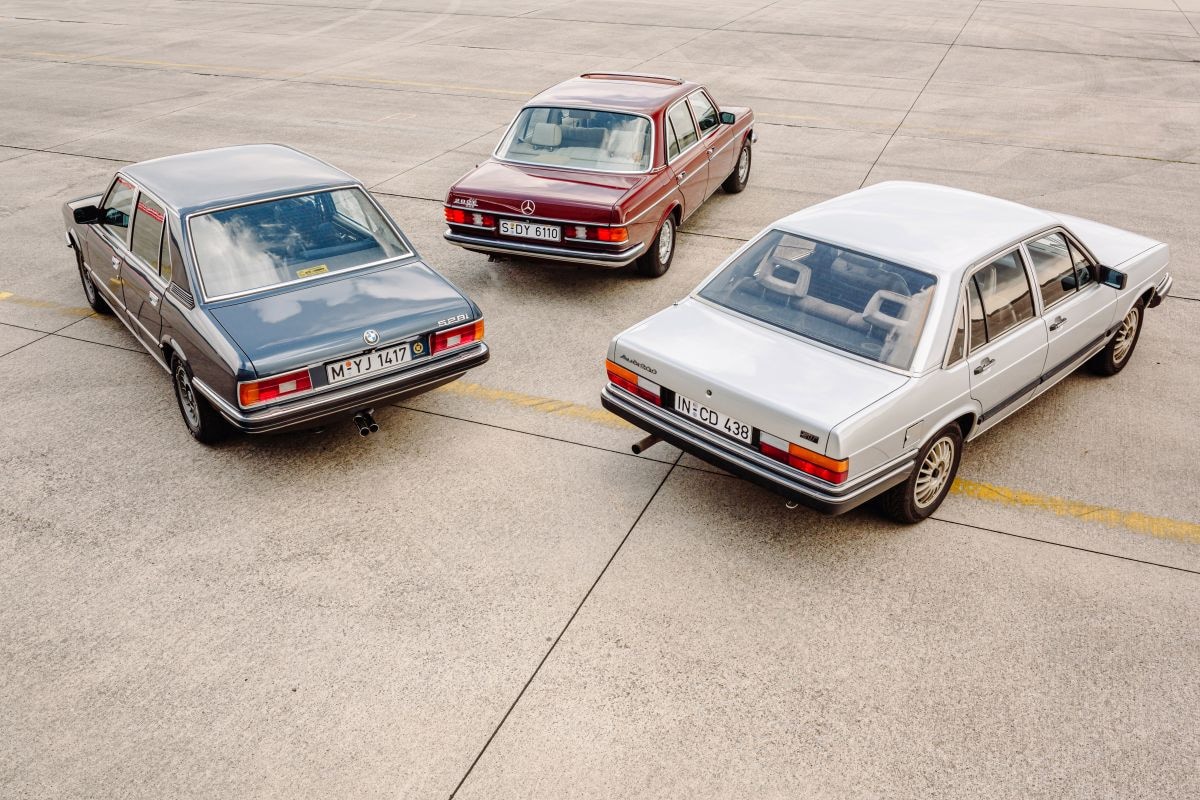 Triotest klassiekers, duitse sedans jaren 80 audi bmw