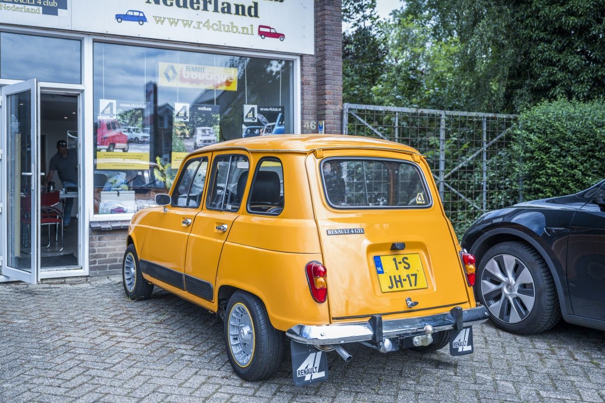 Renault 4 klassiek, club, sleutelen, onderdelen, werkplaats