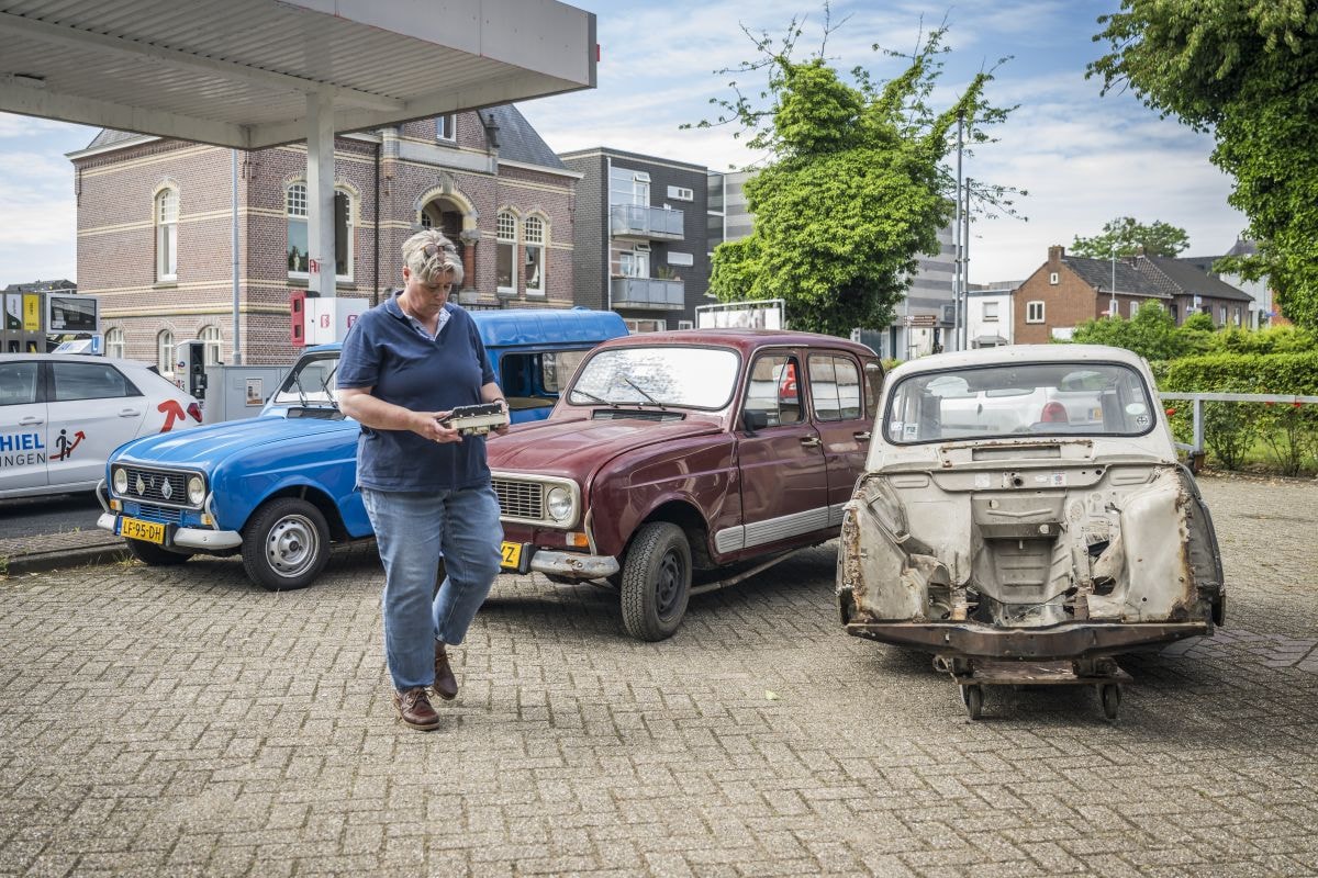 Renault 4 klassiek, club, sleutelen, onderdelen, werkplaats