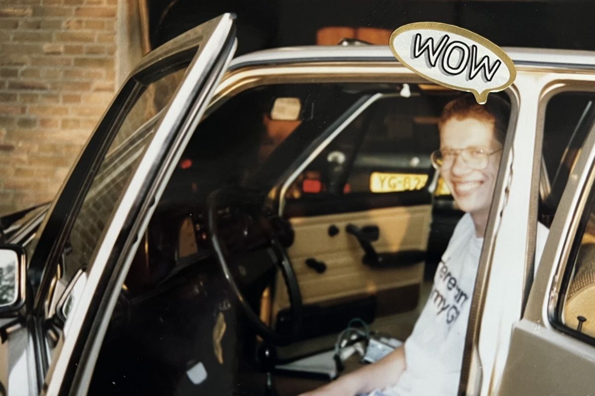 Jetta-rijder voor eerste auto