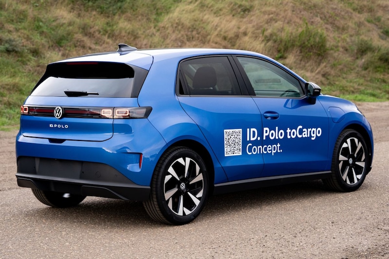 Elektrische Volkswagen ID Polo als compacte bestelauto