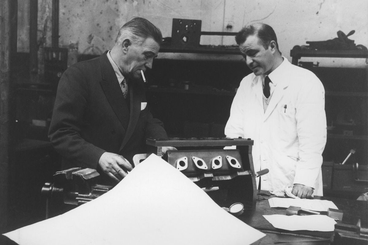 Amédée Gordini (l), 1965