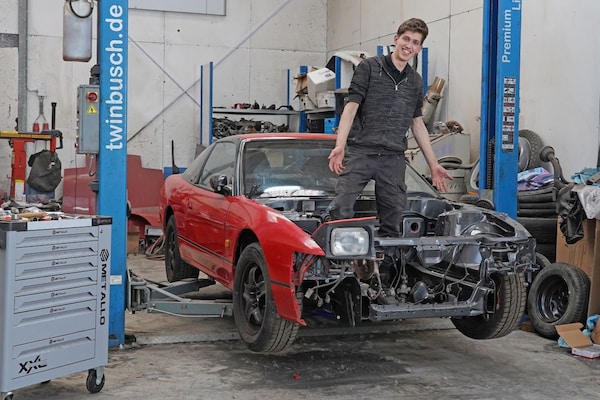 Nissan 200 SX restauratie JDM Japans 