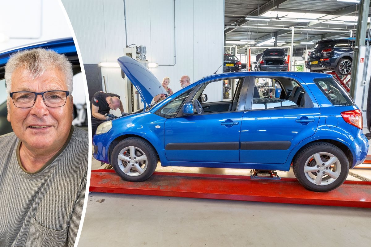 Suzuki SX4 in klokje rond