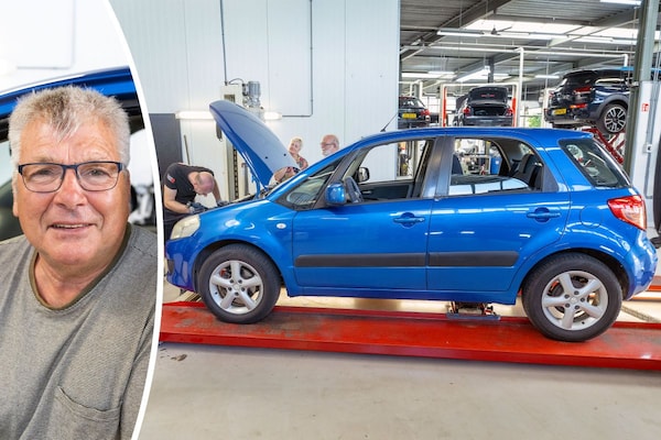 Suzuki SX4 in klokje rond