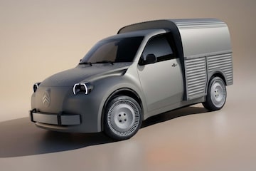 Citroën 2CV besteleend (gemaakt met AI) EMBARGO 11-10
