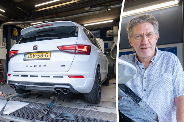 Cupra Ateca op de rollenbank