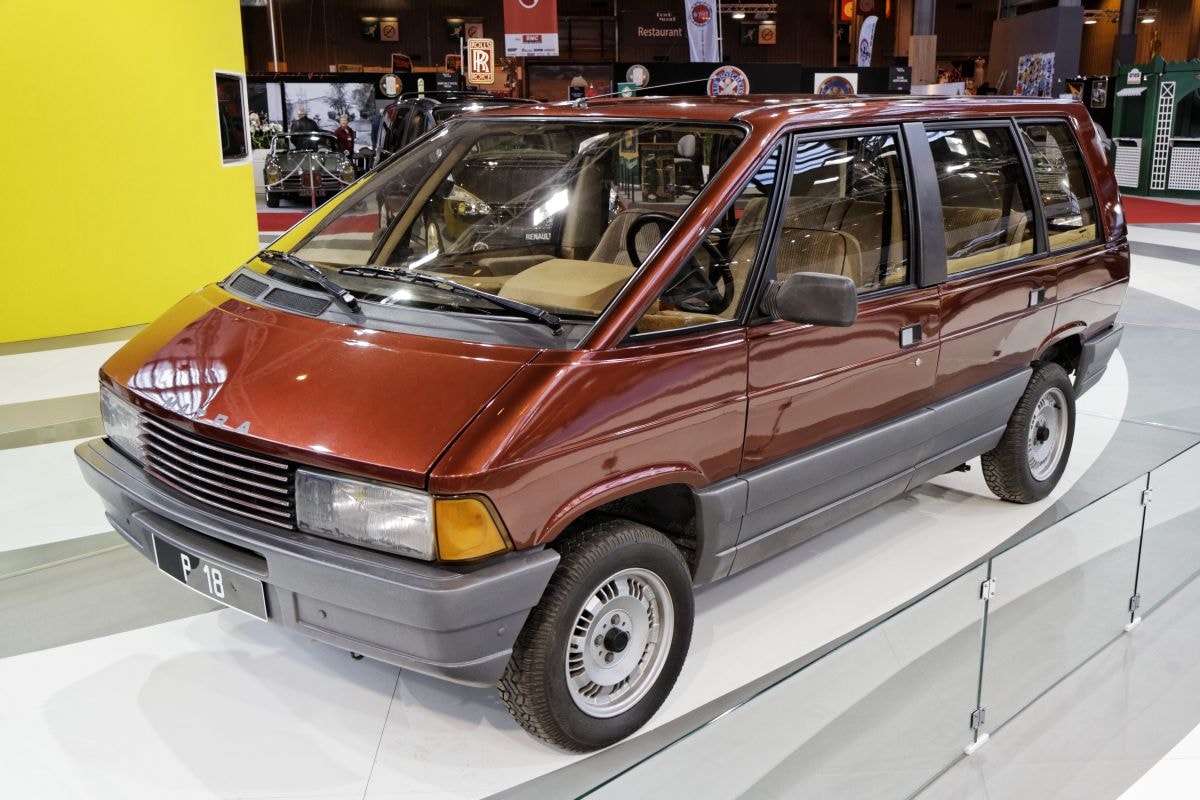 Matra P18 concept die leidden tot Renault Espace