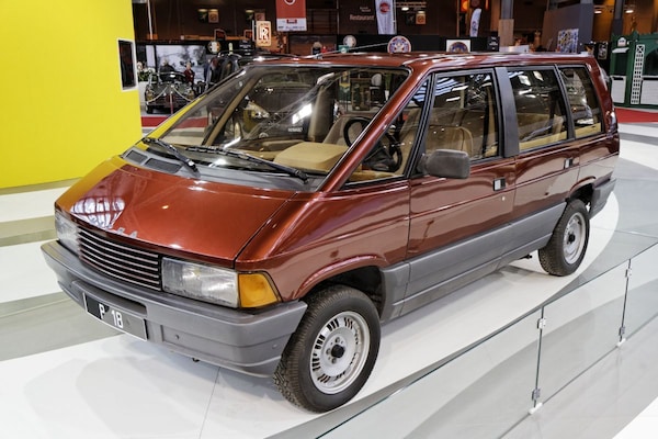 Matra P18 concept die leidden tot Renault Espace