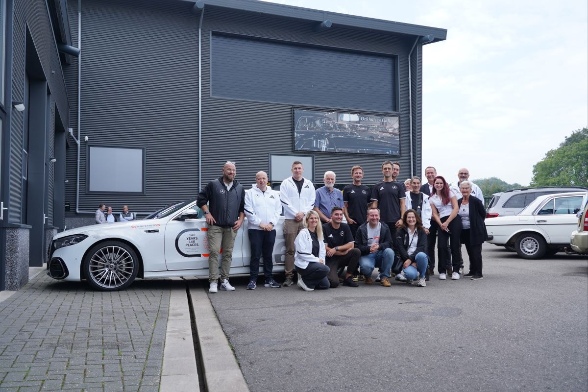 Mercedes 140 jaar wereldtoer