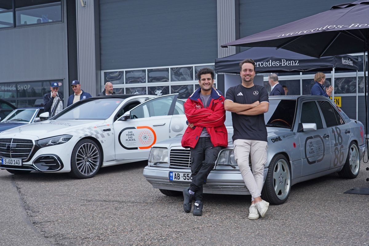 Mercedes 140 jaar wereldtoer