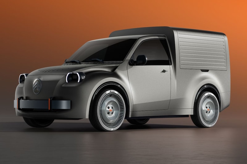 Citroën 2CV Fourgonette: bestelversie van de nieuwe Lelijke Eend
