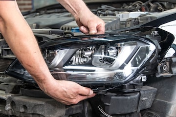 Koplampen, reparatie, vervanging