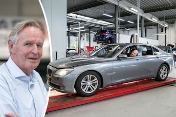 BMW 730d in klokje rond