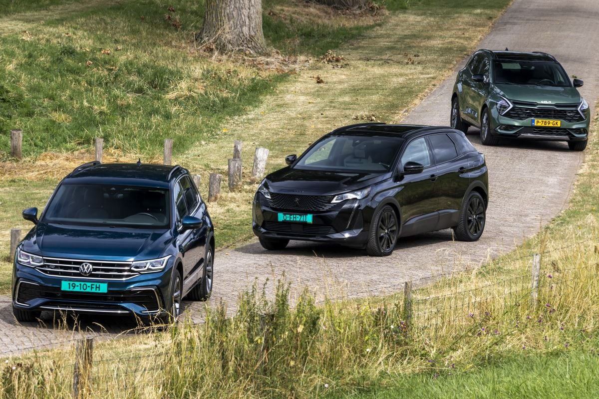openingsfoto triotest occasions suv's 90