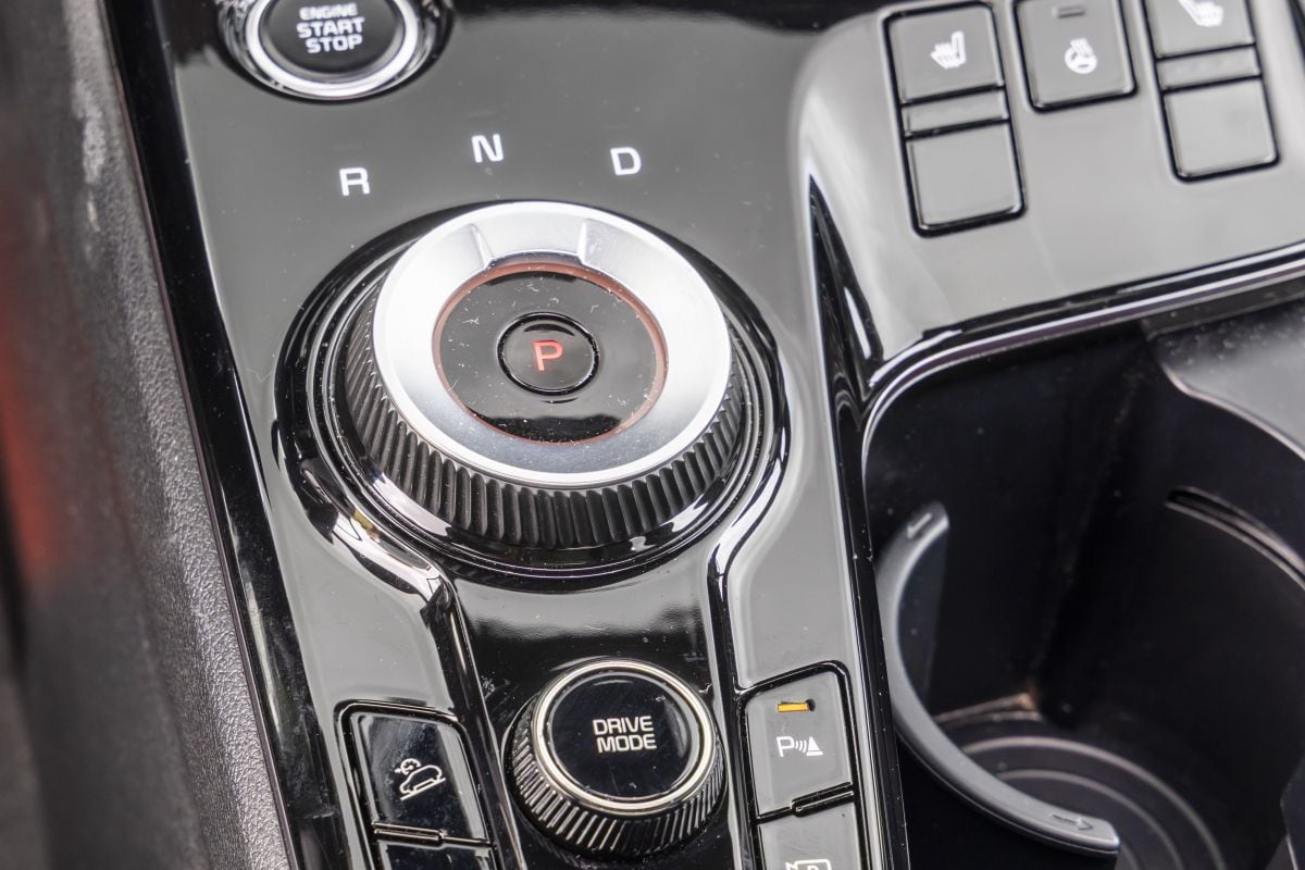 detail kia sportage bediening automaat