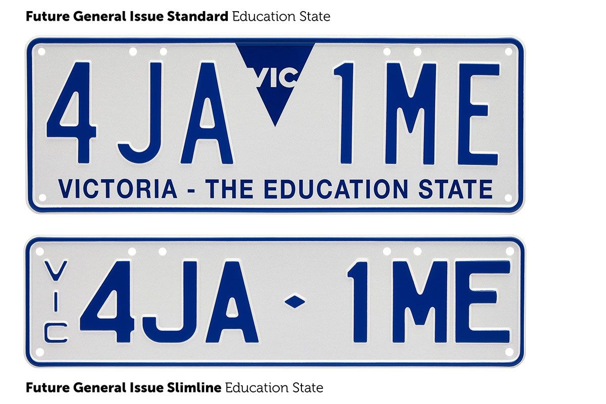 Kentekenplaten Australië en Nieuw-Zeeland Custom