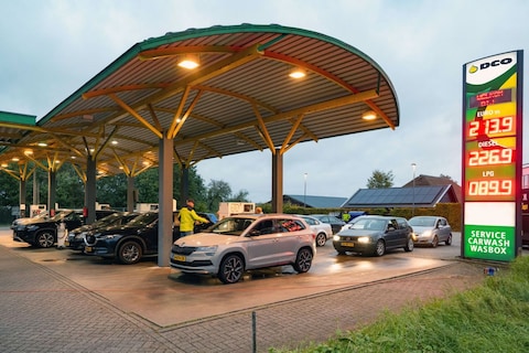 Bij dit Nederlandse tankstation kon je vandaag voor €1 per liter tanken