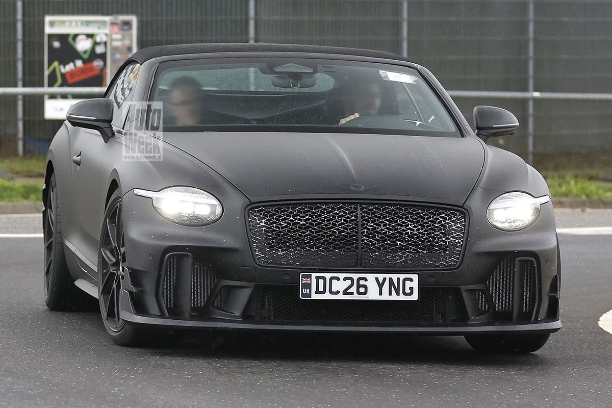 Spyshots Bentley Continental GTC Supersports