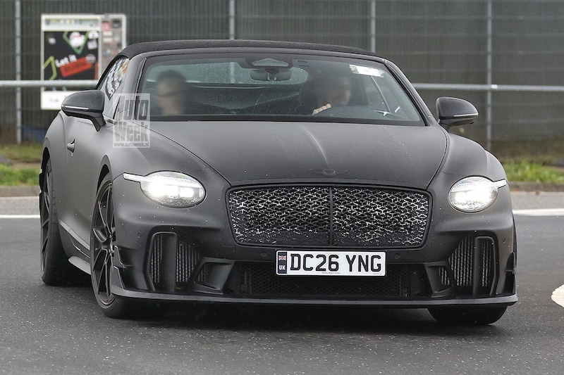 Bentley Continental GTC Supersports laat definitieve vorm zien